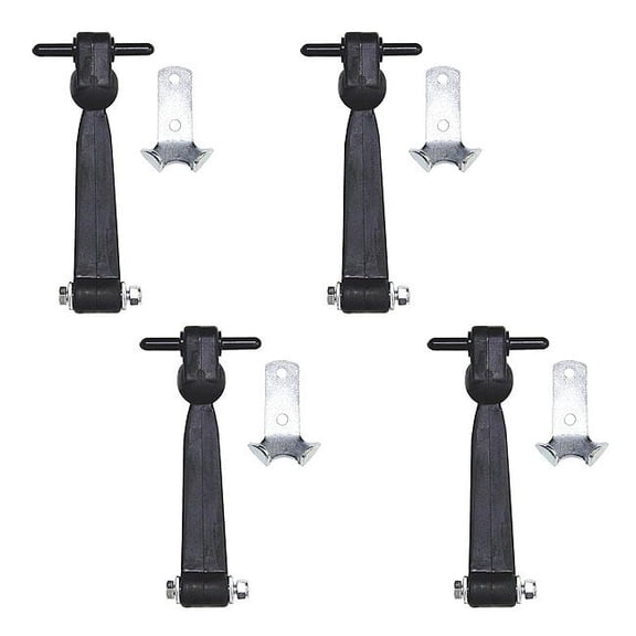 Buyers Products Rubber Hood Catch, PK 4 Wj2084