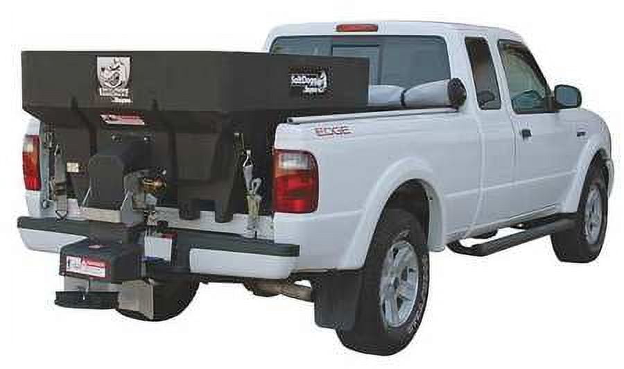 Buyers Products Tailgate Spreader, 20.25 Cu ft Capacity, 5 to 30 ft Spread Width, Polyethylene Frame
