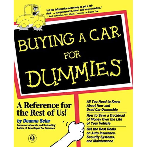 Pre-Owned For Dummies: Buying a Car for Dummies (Paperback)