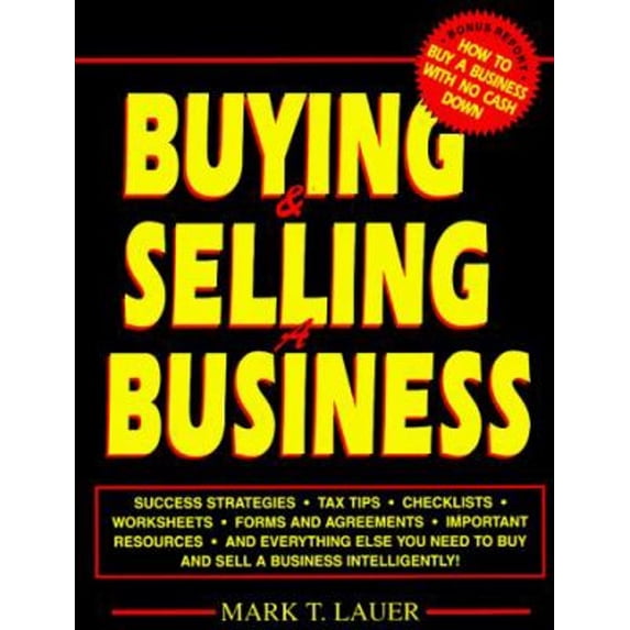 Pre-Owned Buying & Selling a Business (Paperback) 1880539330 9781880539330