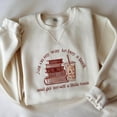 thumbnail image 1 of Buying a Book and Getting a Little Treat Embroidered Sweatshirt, Bookish shirt, Reading Shirt, Funny book shirt, Booktok Book Lover Shirt, 1 of 4
