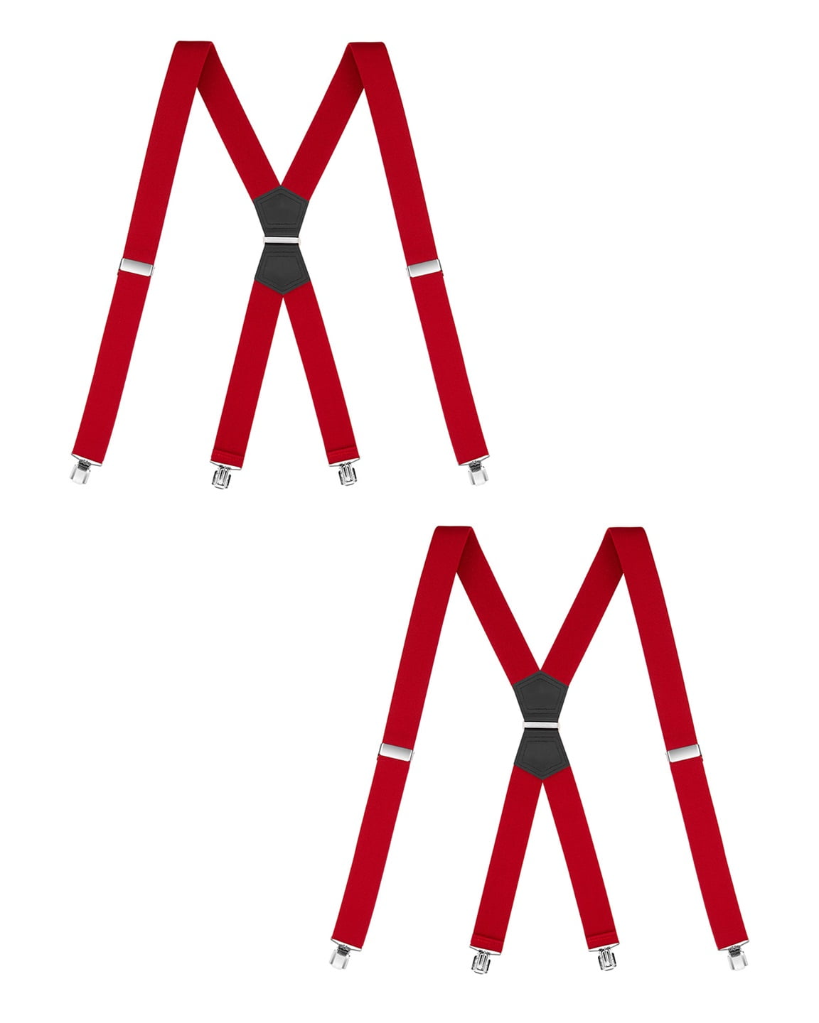 Buyless Fashion Heavy Duty Suspender Men 48"" Adjustable