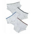 thumbnail image 1 of Buyless Fashion Boys Brief In Assorted Colors Soft Cotton Underwear 4 Pack - BW14-BW-5-6, 1 of 7