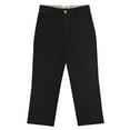 thumbnail image 1 of Buyless Fashion Boys Pants Flat Front Cotton Poly Casual Regular Straight Fit - 18S1824-BLK-2, 1 of 7