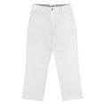 thumbnail image 1 of Buyless Fashion Boys Pants Flat Front Soft Cotton Casual Regular Fit Straight - 21S1824-WHT-4, 1 of 7
