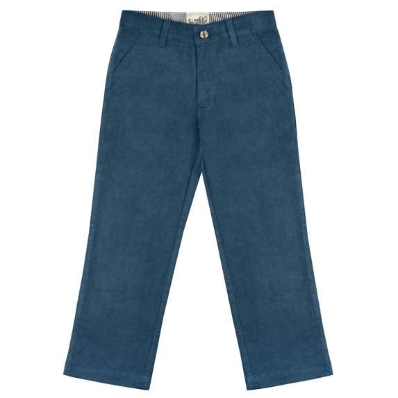 Buyless Fashion Boys Regular Straight Fit Cotton-Poly American Classic Long Pants