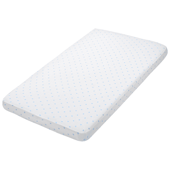 Buyless Fashion Fitted Sheets For Crib Cradle Portable In 100% Cotton Baby Girl Boy