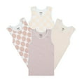 thumbnail image 1 of Buyless Fashion Girls Tank Tops - Sleeveless Cami Tanks Cotton Undershirts for Dance Gymnastics, Kids & Toddler Size (4 Pack), 1 of 7