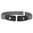 thumbnail image 1 of Buyless Fashion Kids Boys Toddler No Buckle Adjustable Elastic Dress Stretch Belt - 5098-Charcoal-Gray, 1 of 7