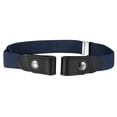 thumbnail image 1 of Buyless Fashion Kids Boys Toddler No Buckle Adjustable Elastic Dress Stretch Belt - 5098-Navy, 1 of 7