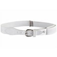 thumbnail image 1 of Buyless Fashion Kids and Toddler Adjustable Elastic Stretch Belt with Leather Closure - KBLT100-White, 1 of 2