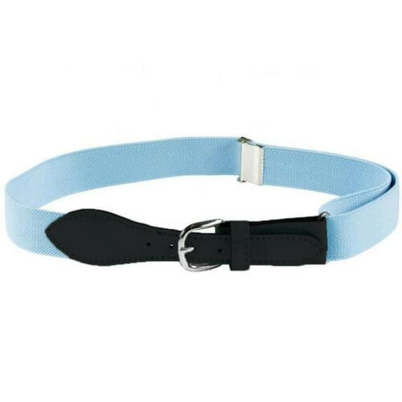 Buyless Fashion Kids and Toddler Adjustable Elastic Stretch Belt with Leather Closure