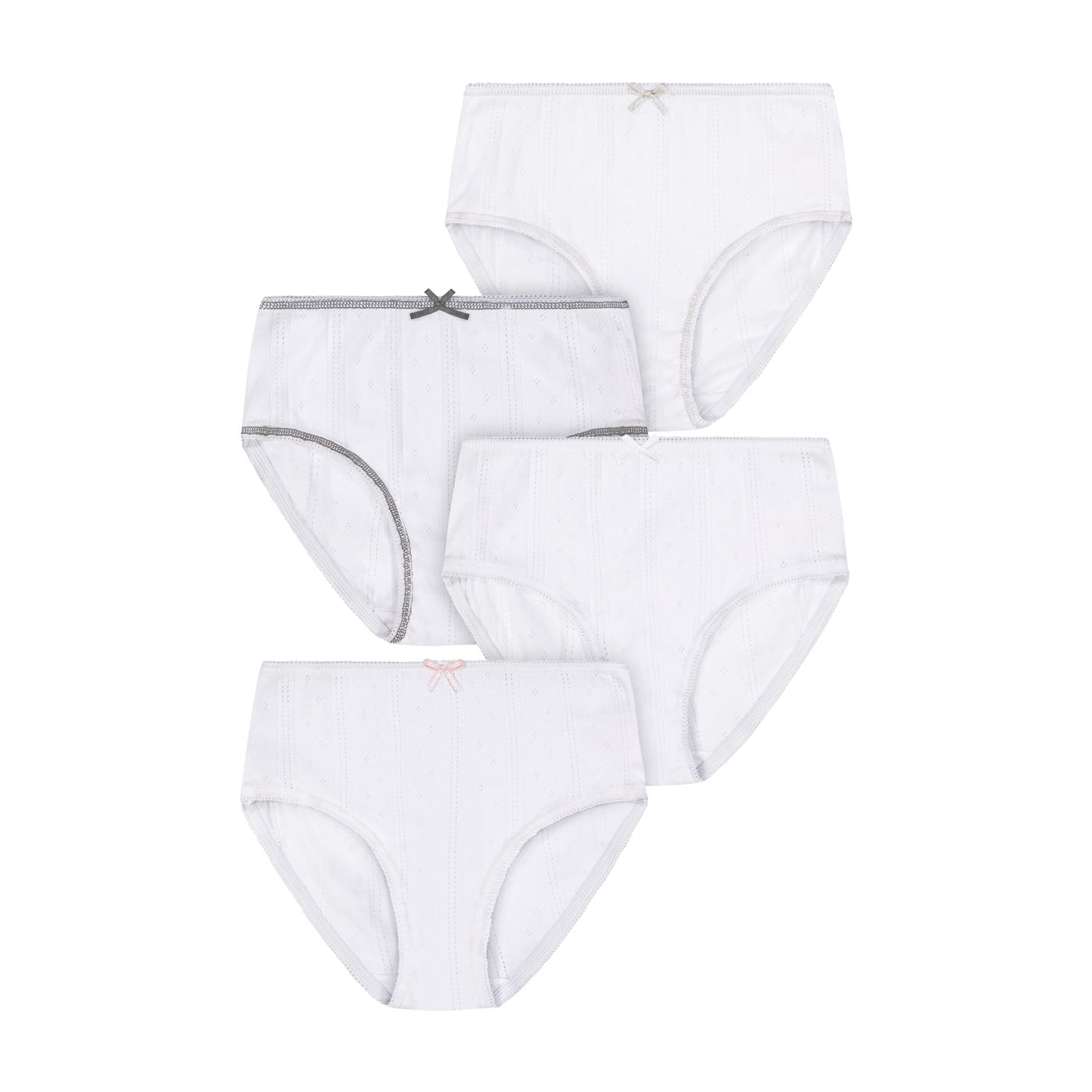 Buyless Fashion Little Girl Toddler Panties Assorted Prints Soft Cotton Big  Kids Briefs Underwear 4 Pack
