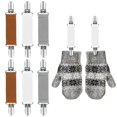 thumbnail image 1 of Buyless Fashion Mitten Clips Elastic Glove Clip Toddler Scarf Clip Heavy Duty Coat Clips for Kids And Adults - 6 Pack, 1 of 7
