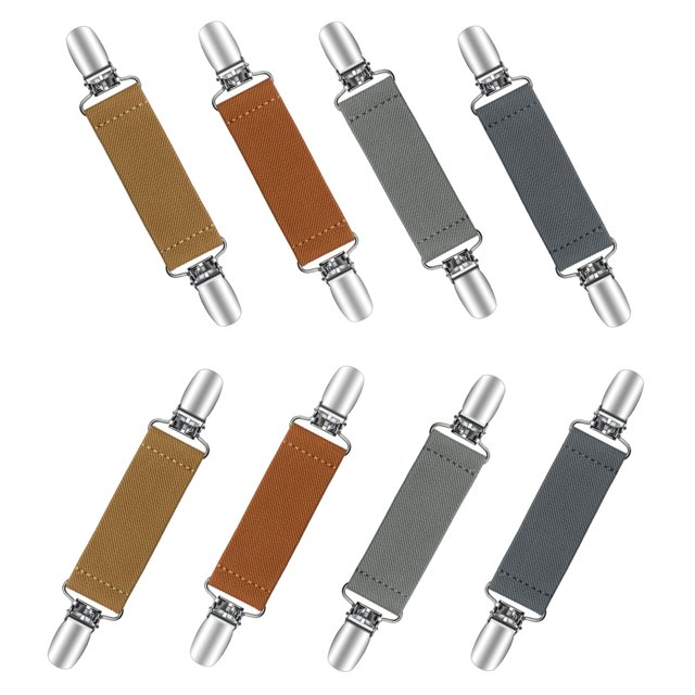 Buyless Fashion Mitten Clips Elastic Glove Clip Toddler Scarf Clip Heavy Duty Coat Clips for