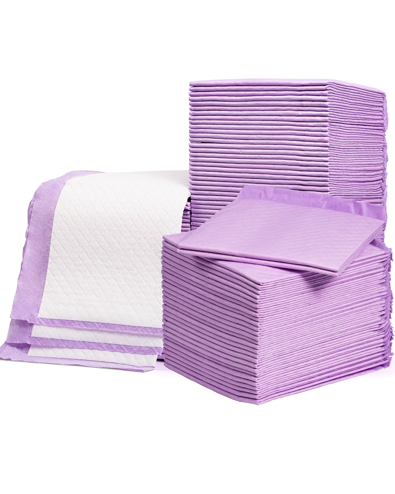 Buyockss 50Pack Disposable Underpads 18 x 24 inch High Absorbency Waterproof Incontinence Bed Pads