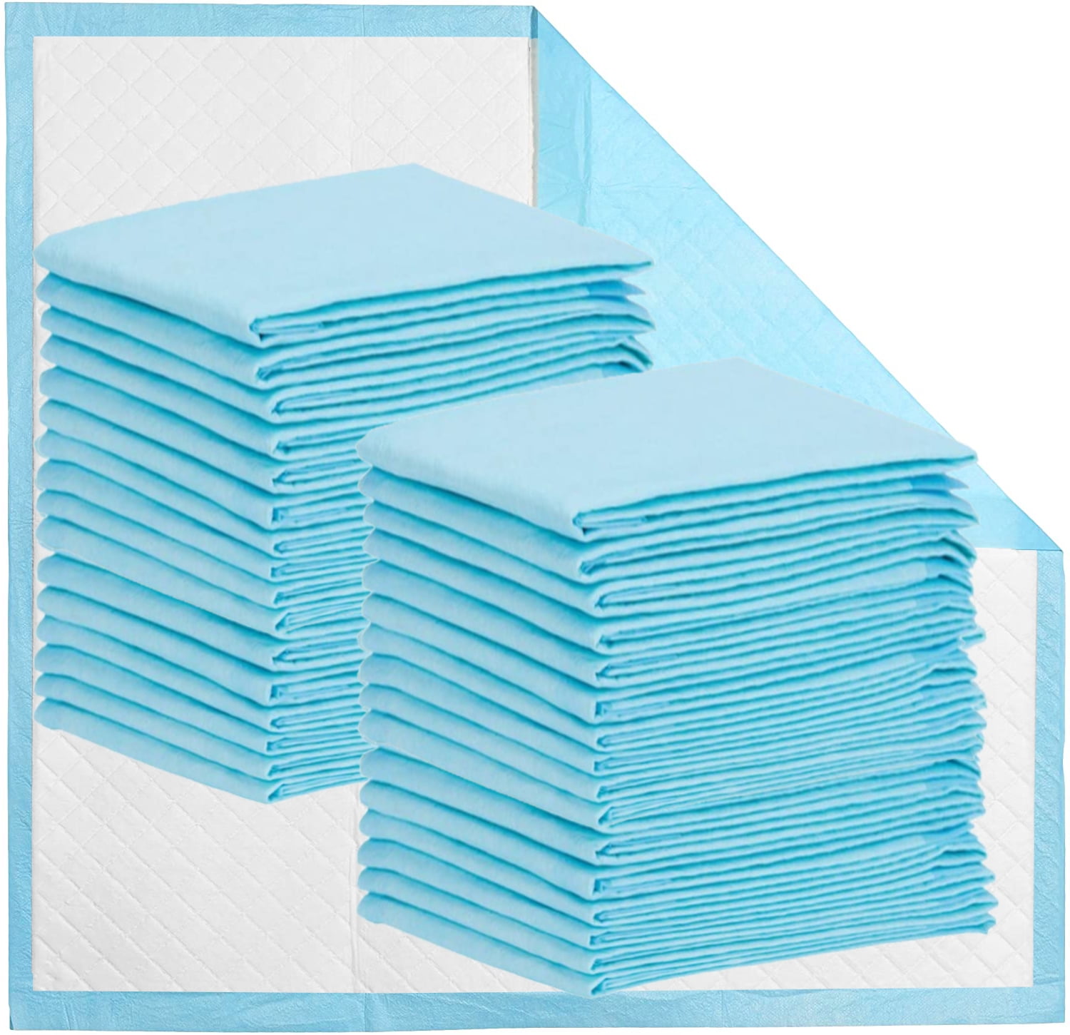 Buyockss Disposable Underpads 32 x 36 Heavy Absorbency 25 Pack Waterproof Bed Pads and Pee Pads