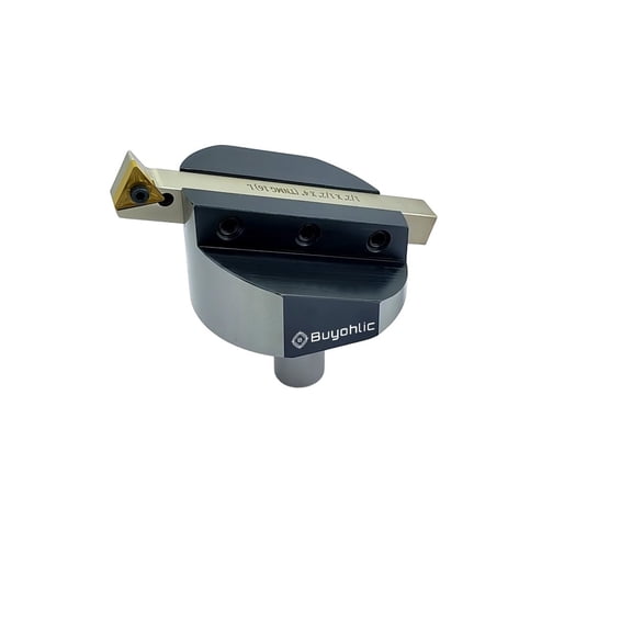 Buyohlic 3" Fly Cutter for Milling & Lathe Machine (Straight Shank 3/4" Inch with Indexable Tool Bit)