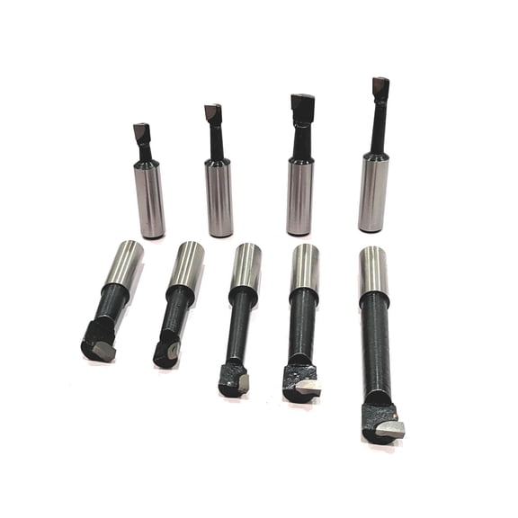 Buyohlic Boring Head 2" Imperial for Milling Machine 1 div=0.0005"(Only 9 Carbide Tools)
