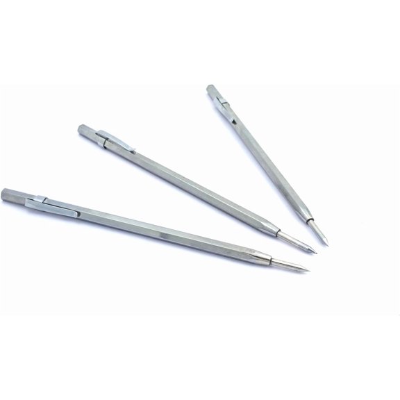 Buyohlic Carbide Scriber Machinist's Engraving Pen Workshop Hand Tools ((1 Count (Pack of 3)))