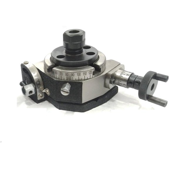 Buyohlic ER-25 Collet Adaptor for Instant Milling Rotary Table Tools (3"/80MM TILTING ROTARY TABLE)