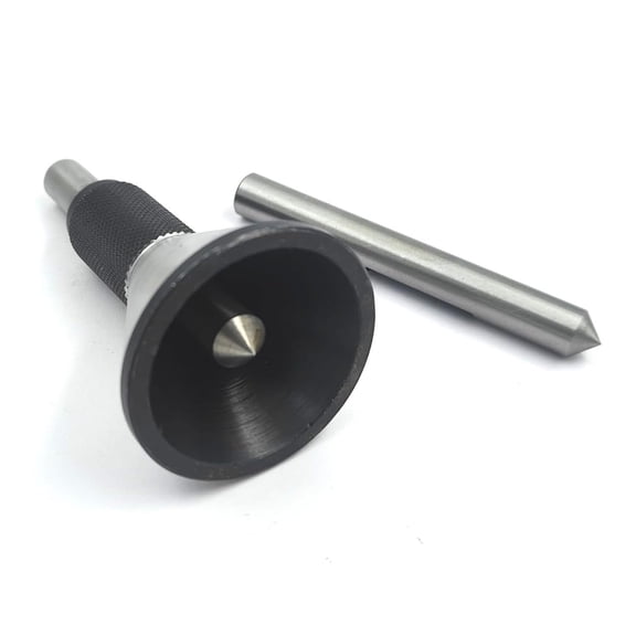 Buyohlic Engineer Machinist Bell Punch Hand DIY Tool for Center Finding on a Round Bar Machine Tools with Extra Punch (Big 52mm)