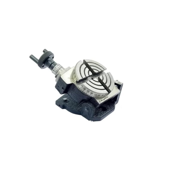 Buyohlic Horizontal Vertical 3" Inch II 80 mm Rotary Milling Tables (3" Inch II 80 mm Tilting)