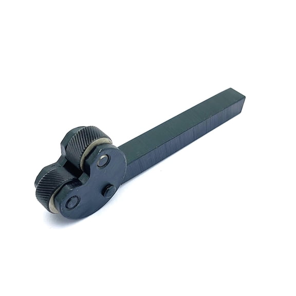 Buyohlic Pivot Head Knurling Tool Diamond Metric Pattern 1/2" Sq. Shank Medium