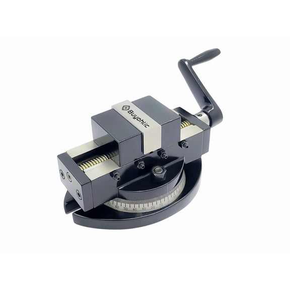 Buyohlic Self Centering Milling Machine Vice with Swivel Base - 2" Inch (Jaw Width 50 mm)