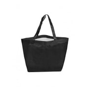 Buysmartdepot 1553 Black Eco-Chic Beach Tote - Black