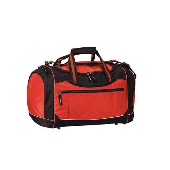 Buysmartdepot 4818 Red Casual Sport Fitness Style Duffel, Red
