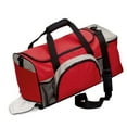 thumbnail image 1 of Buysmartdepot 9553 Red Spacious Light Simple Weekend Duffel, Red - Large, 1 of 3