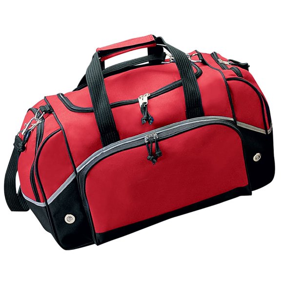 Buysmartdepot 9555 Red Style Gym Fitness Sport Duffel, Red