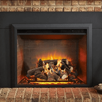 Buytoshop 9 Pcs Gas Fireplace Logs Set, Heat Resistant Realistic Ceramic Wood Logs for Indoor or Outdoor Firepit
