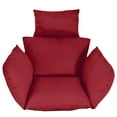 thumbnail image 1 of Buytoshop Egg Chair Cushion Replacement, Washable Hanging&nbsp;Swings Chair&nbsp;Seat Cushion,for Patio Garden,Wine Red, 1 of 5