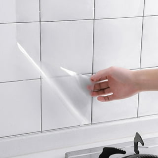 1 Roll Transparent Kitchen Oil-Proof Wall Sticker Heat-Resistant Splash  Protection Foil Antifouling Tile Film Anti-oil Sticker