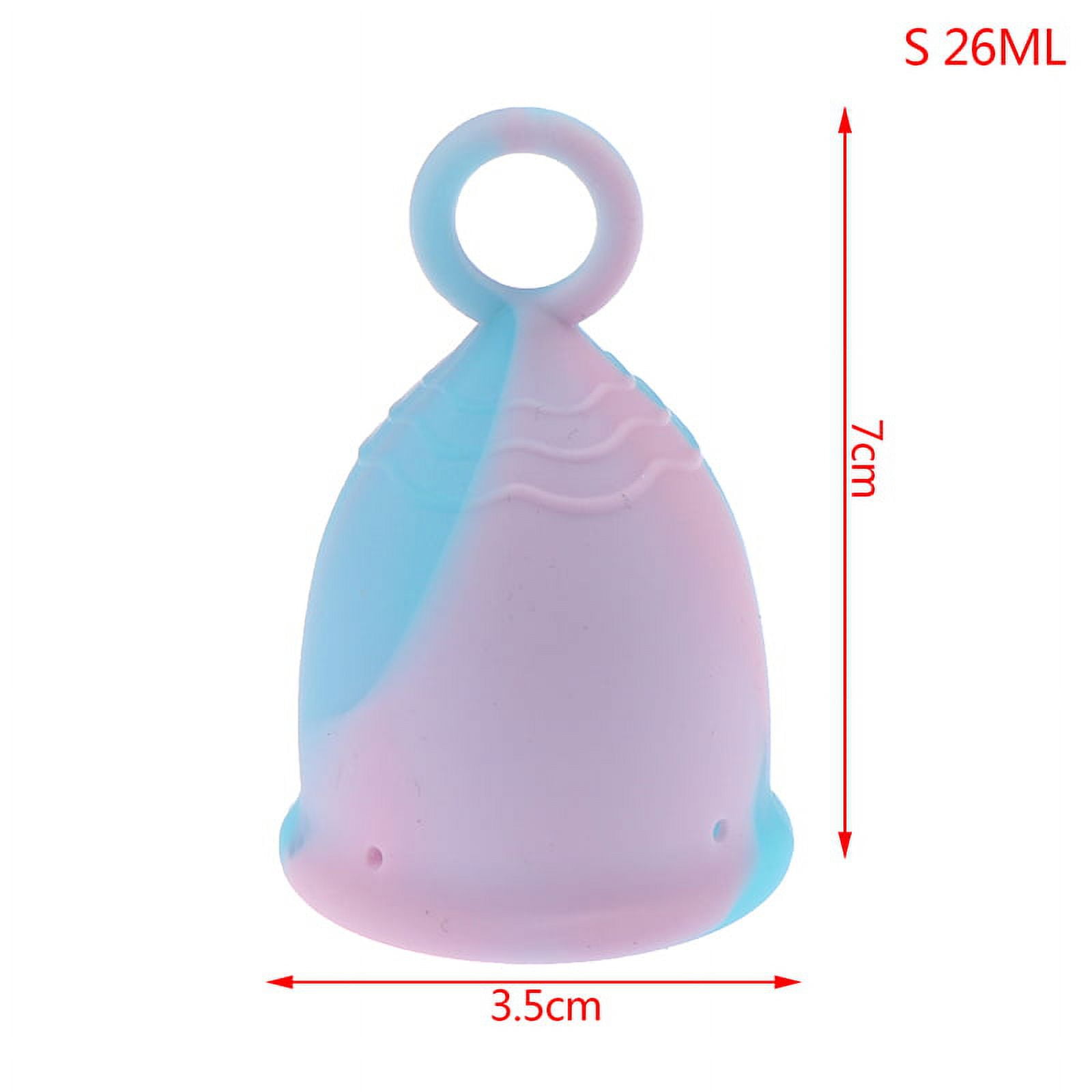 Buytra Menstrual Cups Ring Feminine Hygiene Period Silicone Cup Soft Reusable Moon Cup