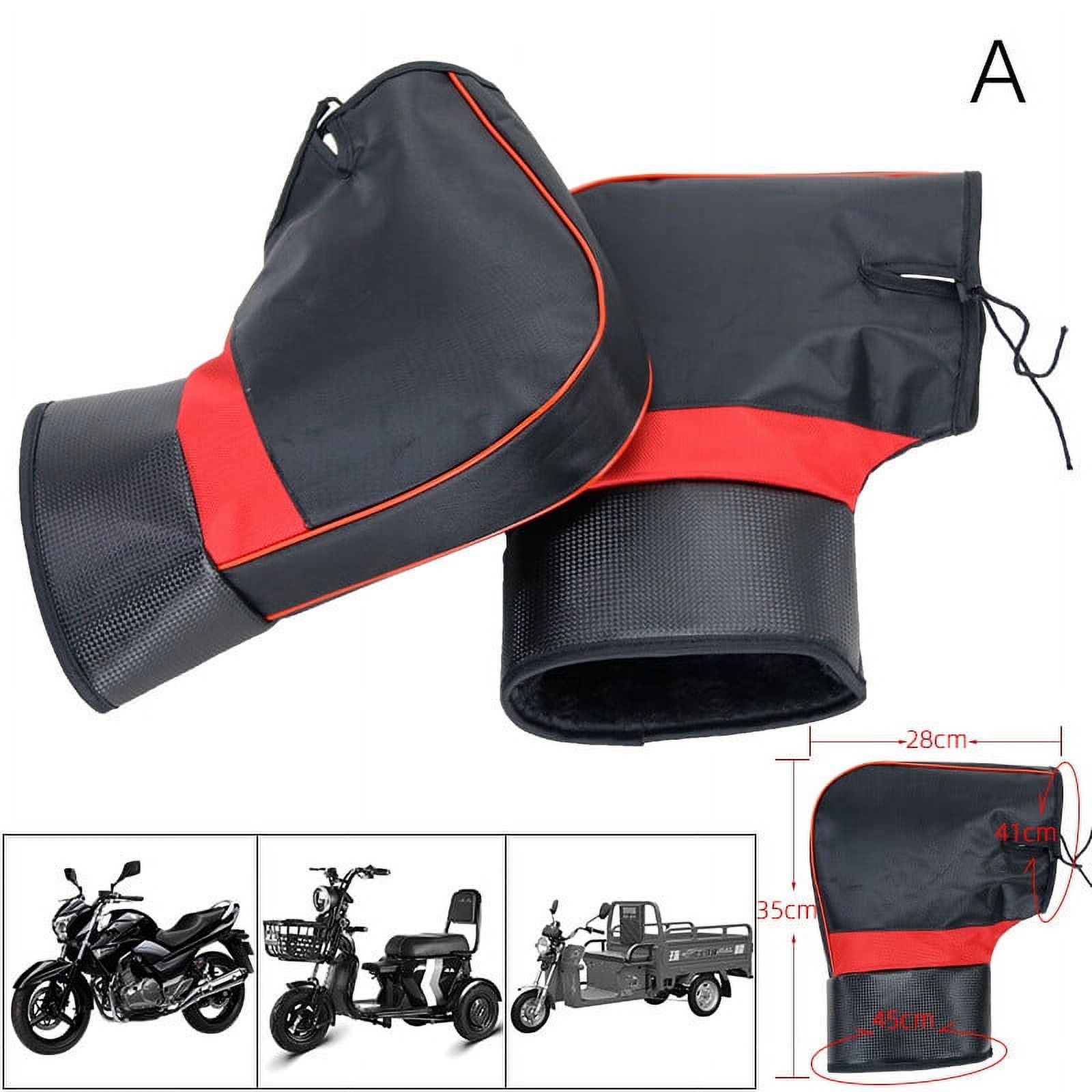 Buytra Motorcycle Handlebar Muffs Motorcycle Scooter Thick Warm Grip