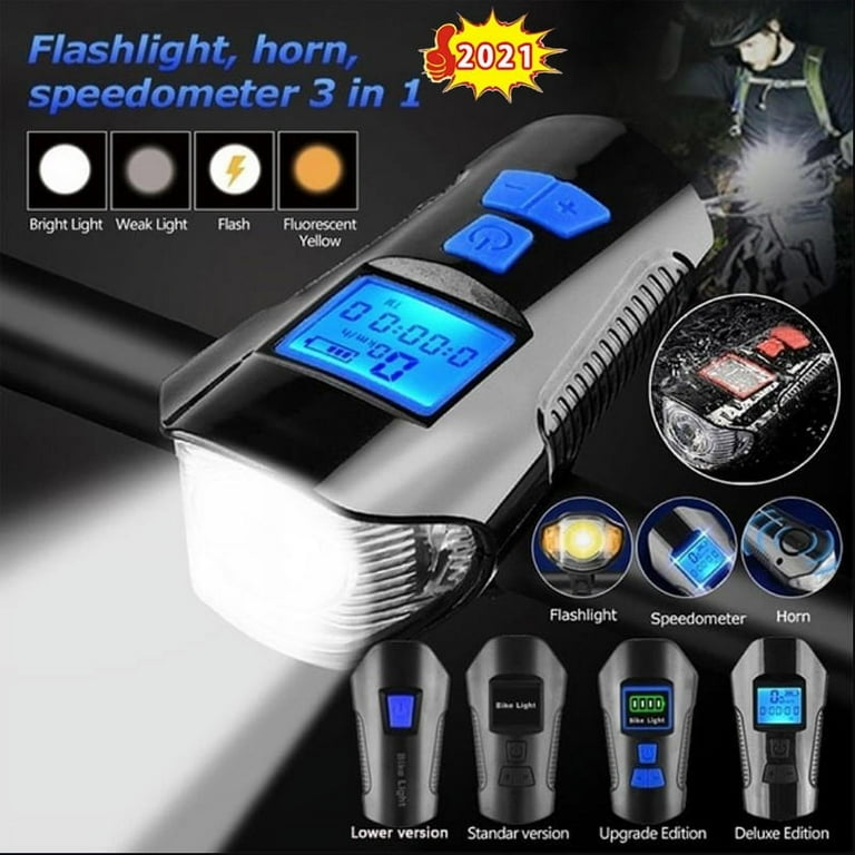 Bike light speedometer hot sale