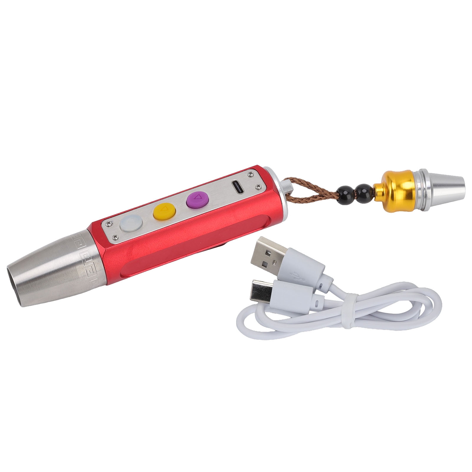 Buyweek Gemstone Light,Gemstone Light 4 Light Jade Appraisal Flashlight