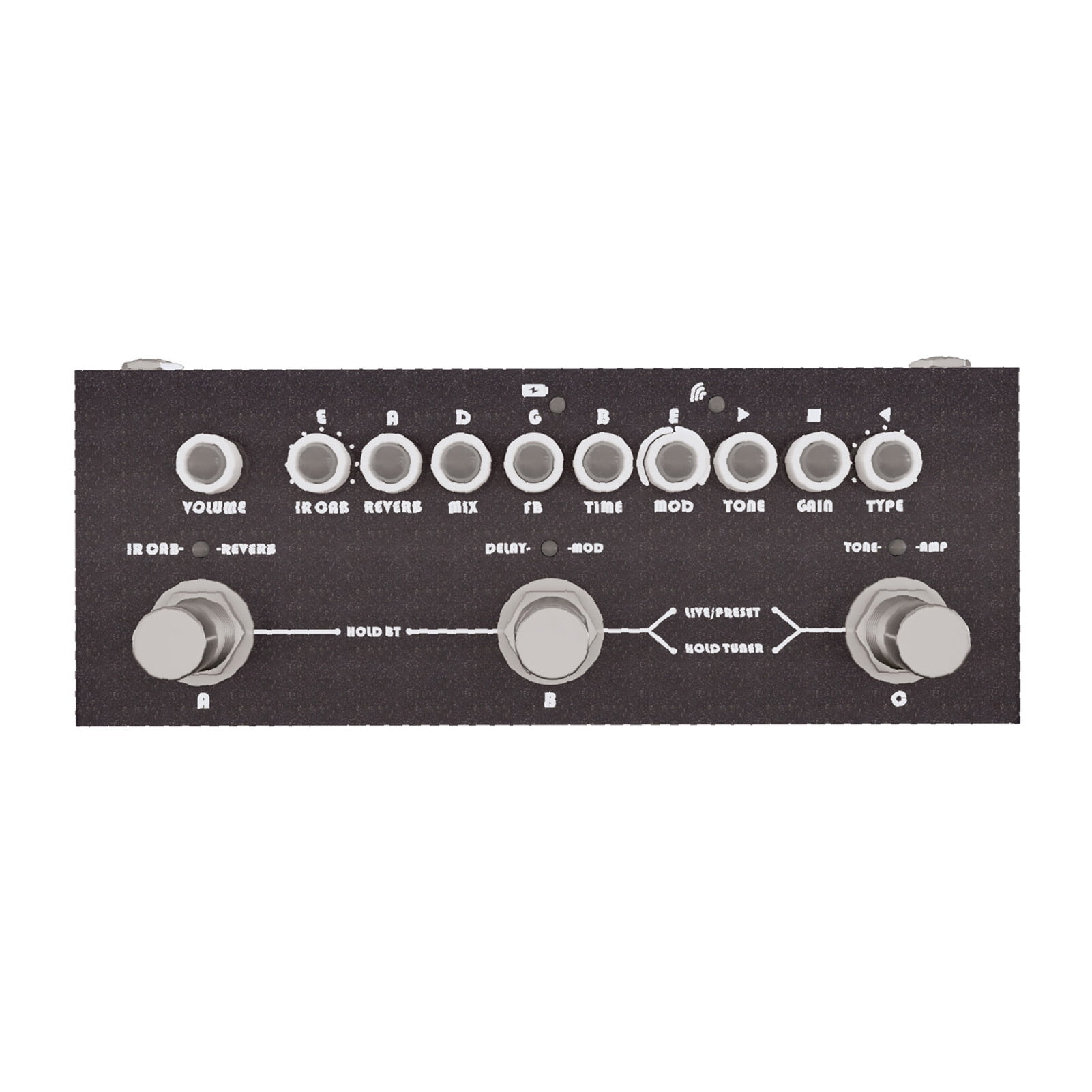 Buyweek Guitar Effects Pedal IR Box Simulations Reverb Delay Chorus