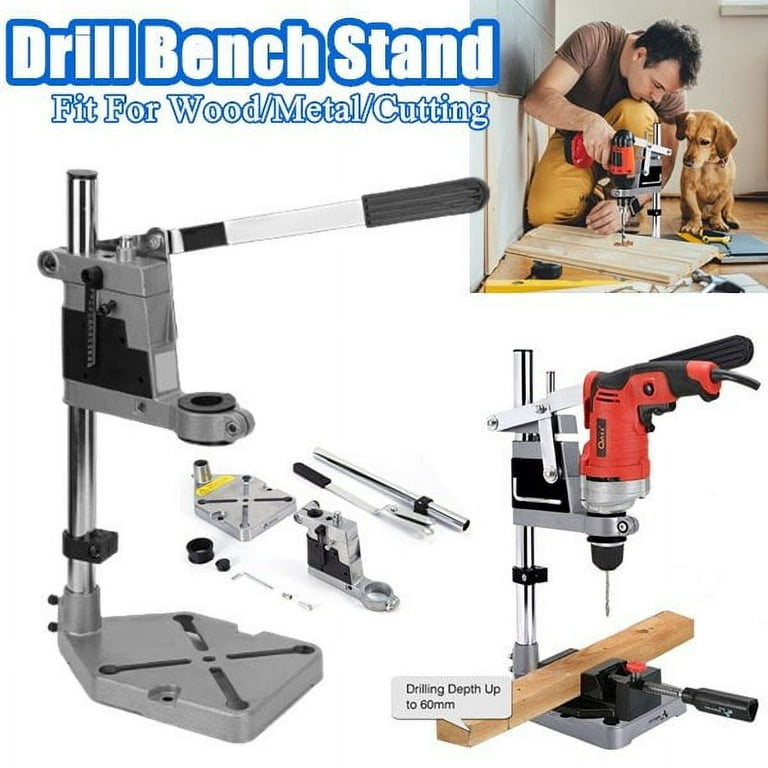 Mini Electric Drill Press, Portable Drill Press Stand, Mini Drill Press DIY  Electric Workbench Drilling Machine Suitable for Drilling Expanding and