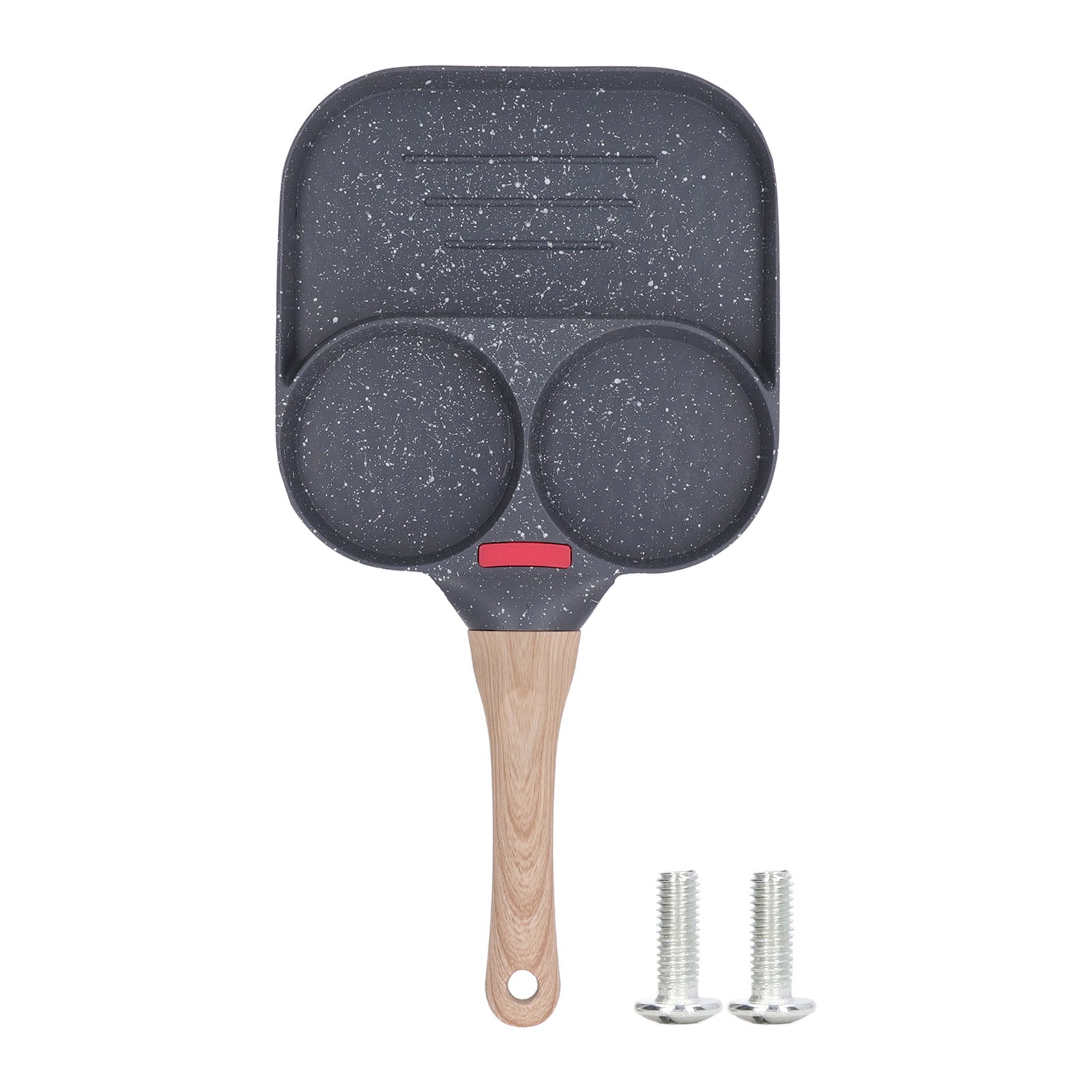 Buyweek Pancake Pan,Egg Frying Pan Heat Sectional Skillet Four Hole