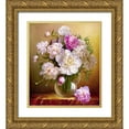 thumbnail image 1 of Buzin, Igor 12x13 Gold Ornate Wood Framed with Double Matting Museum Art Print Titled - Fresh bouquet 2, 1 of 4