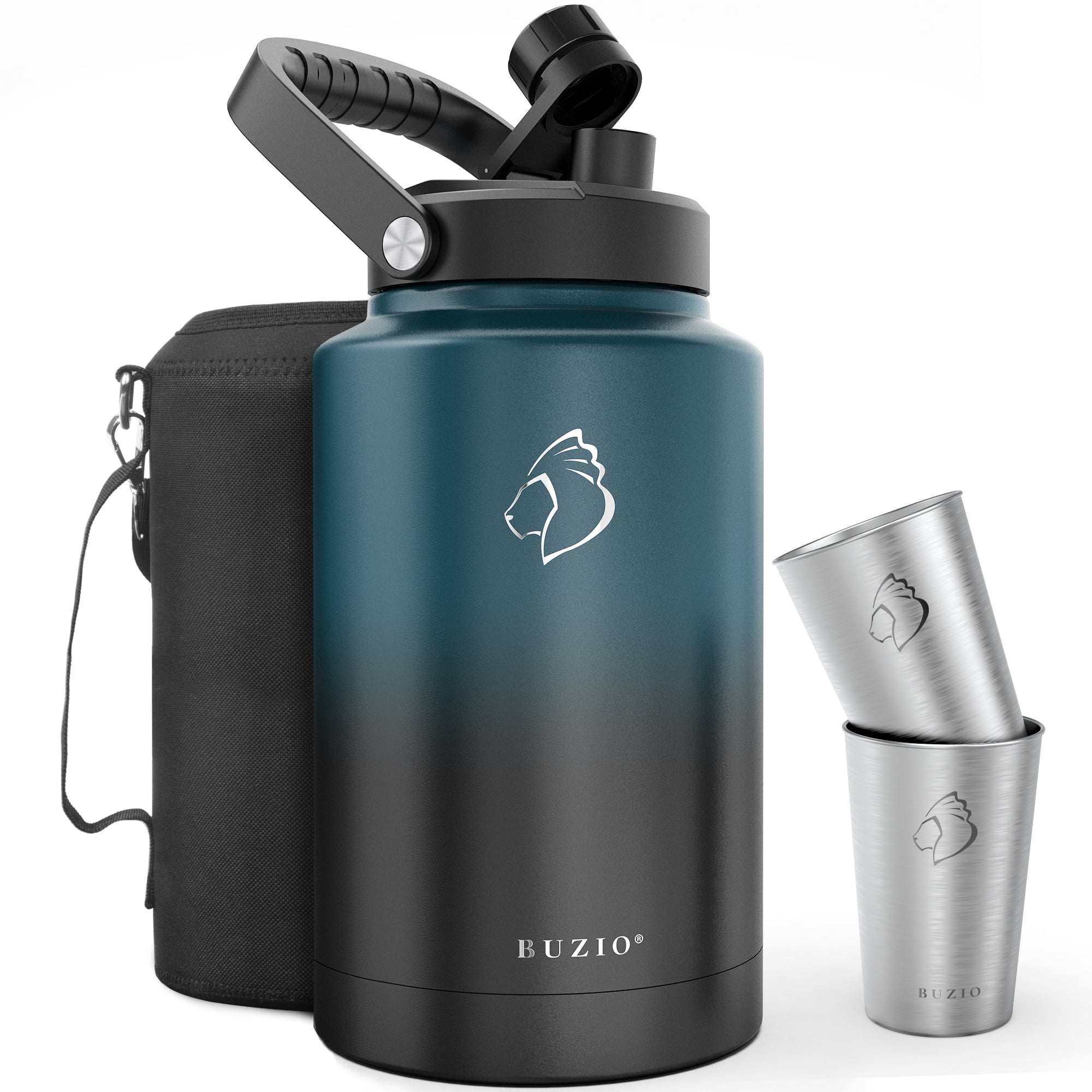 BUZIO 水筒　超大型　 128オンス　 中古品 Buzio-1-Gallon-Water-Bottle-