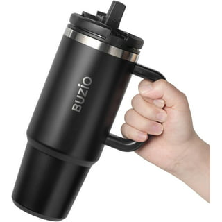 Stainless Steel Double Wall Vacuum Bulk Tumblers With Lids With Straw 700ml  Capacity For Milk, Coffee, Tea, And Drinking From Esw_house, $11.97