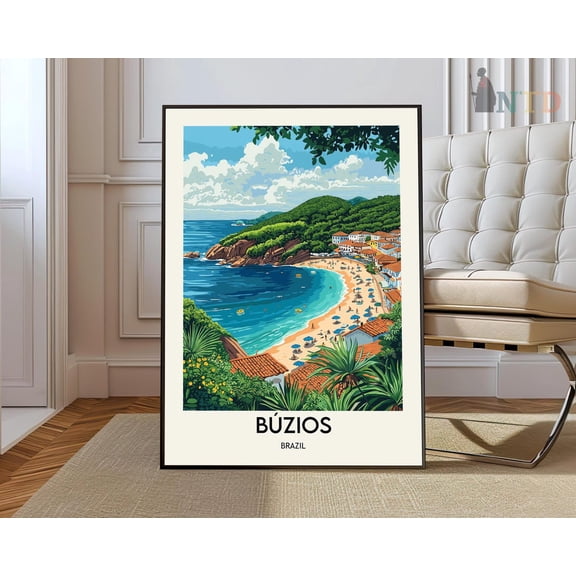 Buzios Brazil Coast Poster Unframed Paper Print