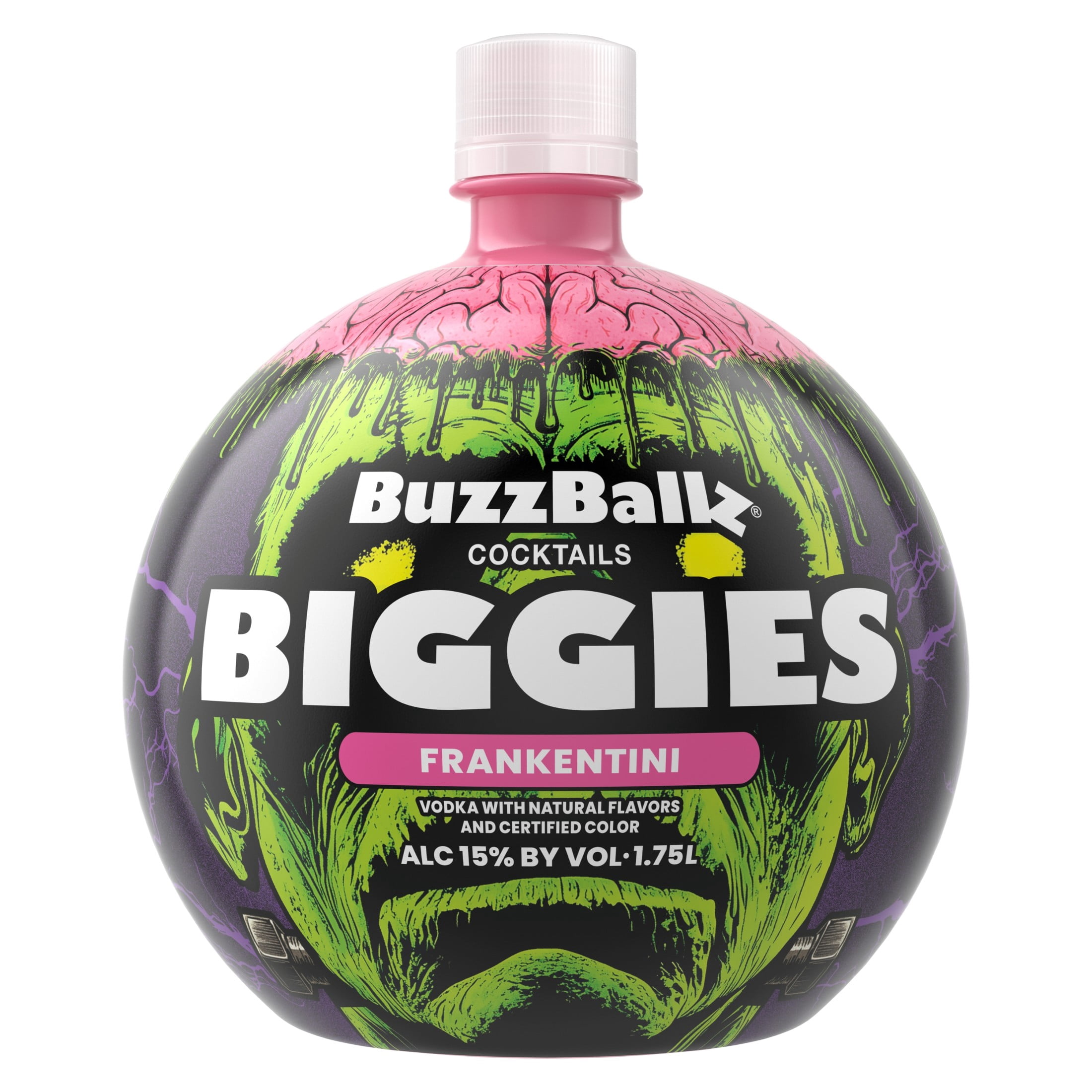 BuzzBallz Biggies Frankentini Cocktail, 1.75l, 30 Proof (15% ABV)