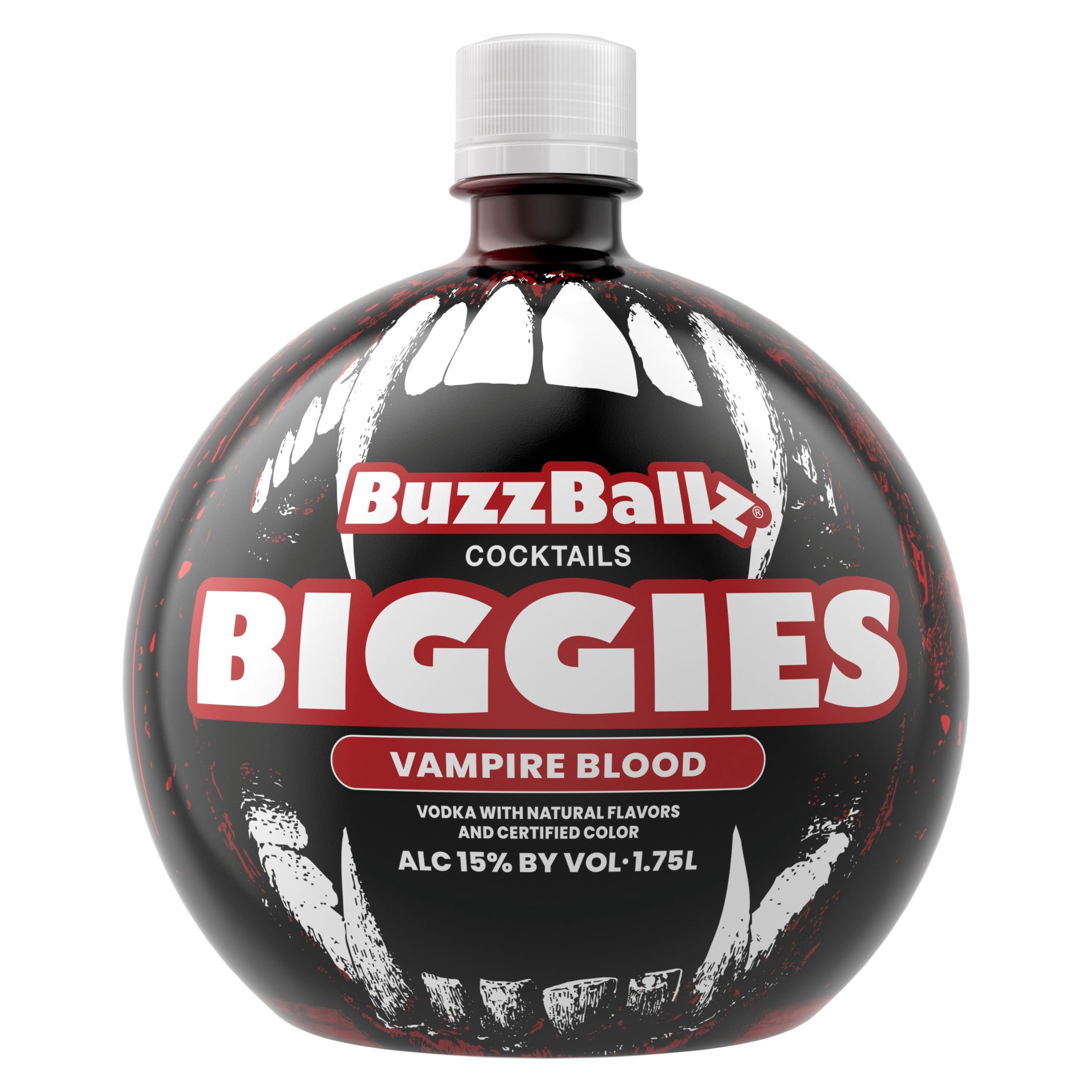 BuzzBallz Biggies Vampire Blood Cocktail, 1.75l, 30 Proof (15% ABV)