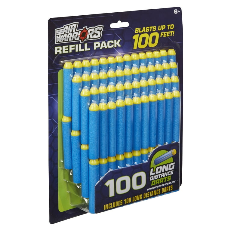 Buzz Bee Toys Air Warriors 100 Count Long Distance Dart Refill Pack